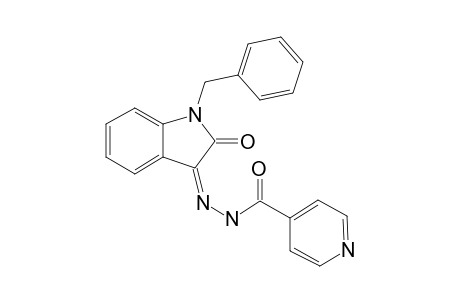 (Z)-N'-(1-BENZYL-2-OXOINDOLIN-3-YLIDENE)-ISONICOTINOHYDRAZIDE