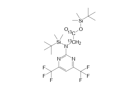 [13C]-[tert-butyl(dimethyl)silyl] 2-[[4,6-bis(trifluoromethyl)pyrimidin-2-yl]-[tert-butyl(dimethyl)silyl]amino]acetate