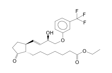 11-DEOXY-15-EPI-16-(META-TRIFLUOROMETHYLPHENOXY)-PROSTAGLANDIN PGE1ETHYL ESTER