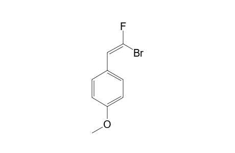 1-BROMO-1-FLUORO-2-(4-METHOXYPHENYL)-ETHENE;CIS-ISOMER