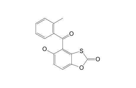 4-(ORTHO-TOLUOYL)-5-HYDROXY-1,3-BENZOXATHIOL-2-ONE