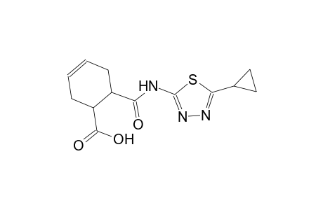 6-{[(5-cyclopropyl-1,3,4-thiadiazol-2-yl)amino]carbonyl}-3-cyclohexene-1-carboxylic acid