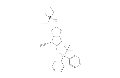 5-[(t-Butyldiphenylsilyl)oxy]-1-ethynyl-2-[(triethylsilyl)oxy]-octahydropentalene