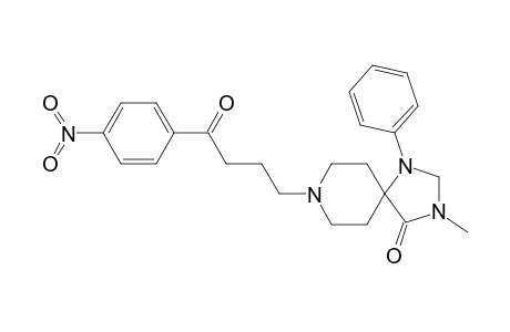 8-[4-(4-nitrophenyl)-4-oxobutyl]-3-methyl-1-phenyl-1,3,8-triazaspiro[4,5]decan-4-one