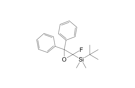 tert-Butyl-(2-fluoranyl-3,3-diphenyl-oxiran-2-yl)-dimethyl-silane