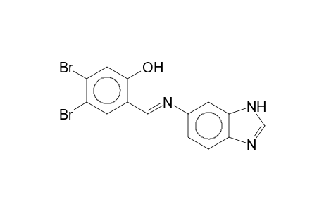 6-[(4,5-Dibromosalicylidene)amino]benzimidazole