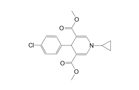 4-(4-Chloro-phenyl)-1-cyclopropyl-1,4-dihydro-pyridine-3,5-dicarboxylic acid dimethyl ester