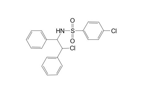 Benzenesulfonamide, 4-chloro-N-(2-chloro-1,2-diphenylethyl)-