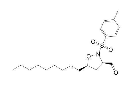 (3R*,5R*)-5-Nonyl-2-tosylisoxazolidine-3-carboxaldehyde