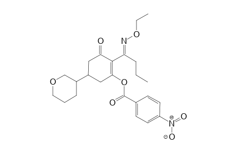 2-Cyclohexen-1-one, 2-[1-(ethoxyimino)butyl]-3-[(4-nitrobenzoyl)oxy]-5-(tetrahydro-2H-pyran-3-yl)-