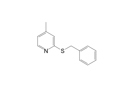 2-benzylsulfanyl-4-methyl-pyridine