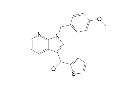 [1-(4-Methoxybenzyl)-1H-pyrrolo[2,3-b]pyridin-3yl](thiophen-2-yl)methanone