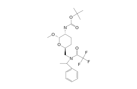 METHYL-2-(tert-BUTOXYCARBONYL-AMINO)-2,3,4,6-TETRADEOXY-6-{TRIFLUOROACETYL-[(1R)-PHENYLETHYL]-AMINO}-alpha-D-ERYTHRO-HEXAPYRANOSIDE