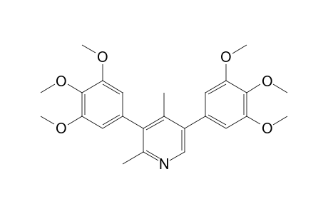 2,4-Dimethyl-3,5-bis(3,4,5-trimethoxyphenyl)pyridine