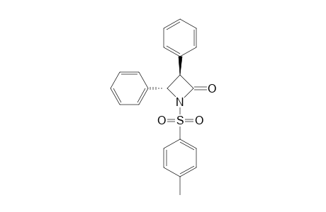 (3R,4S)-3,4-Diphenyl-1-tosylazetidin-2-one