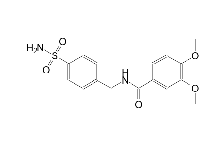 N-[4-(aminosulfonyl)benzyl]-3,4-dimethoxybenzamide