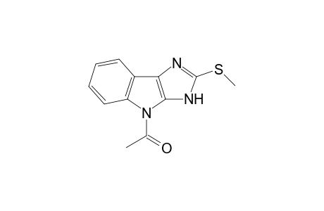 1-(2-Methylsulfanyl-1H-imidazo[4,5-b]indol-4-yl)ethanone