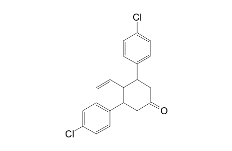 3,5-bis(p-Chlorophenyl)-4-vinylcyclohexan-1-one