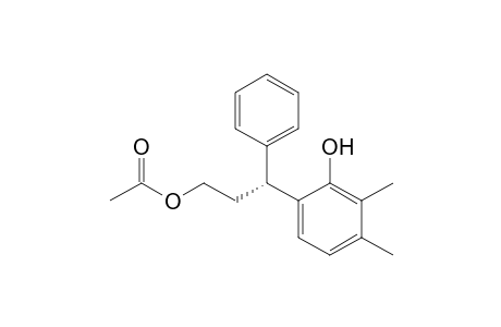 (R)-3-(2-Hydroxy-3,4-dimethylphenyl)-3-phenylpropyl acetate