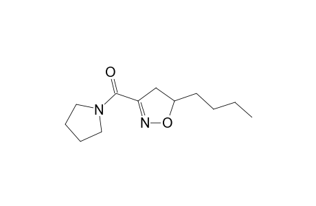 (5-butyl-2-isoxazolin-3-yl)-pyrrolidino-methanone