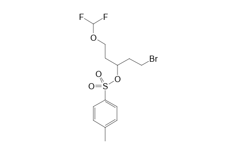 1-Bromo-5-(difluoromethoxy)pentan-3-yl 4-methylbenzenesulfonate