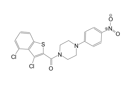 1-[(3,4-dichloro-1-benzothien-2-yl)carbonyl]-4-(4-nitrophenyl)piperazine