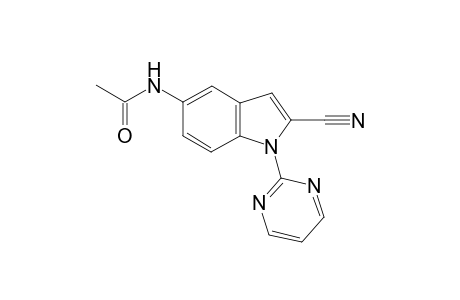 N-{2-Cyano-1-(pyrimidin-2-yl)-1H-indol-5-yl}acetamide