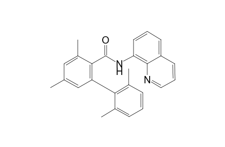 2',3,5,6'-Tetramethyl-N-(quinolin-8-yl)-[1,1'-biphenyl]-2-carboxamide