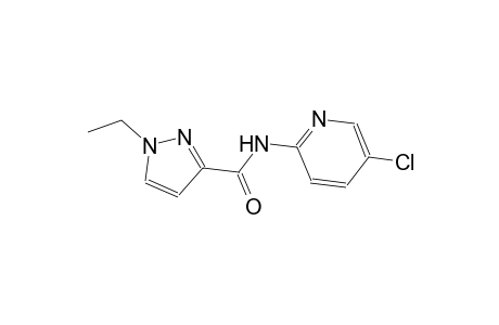 N-(5-chloro-2-pyridinyl)-1-ethyl-1H-pyrazole-3-carboxamide