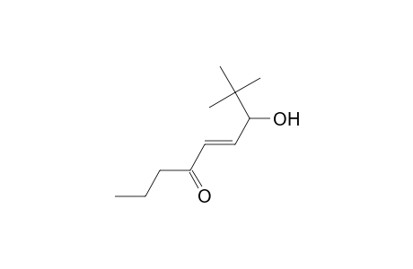 (E)-7-Hydroxy-8,8-dimethyl-5-nonen-4-one