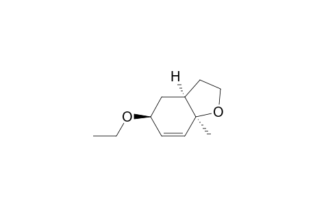 (3aR,5S,7aR)-5-ethoxy-7a-methyl-3,3a,4,5-tetrahydro-2H-1-benzofuran