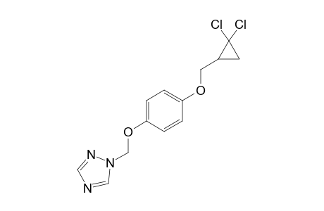 1H-1,2,4-Triazole, 1-[[4-[(2,2-dichlorocyclopropyl)methoxy]phenoxy]methyl]-