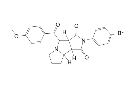 (3aR,4S,8aR,8bS)-2-(4-bromophenyl)-4-(4-methoxybenzoyl)hexahydrodipyrrolo[1,2-a:3,4-c]pyrrole-1,3(2H,4H)-dione
