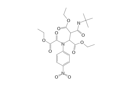 DIETHYL-2-[(TERT.-BUTYLAMINO)-CARBONYL]-3-[(2-ETHOXY-2-OXOACETYL)-4-NITROANILINO]-SUCCINATE;MAJOR-ISOMER