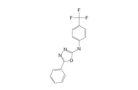 2-PHENYL-5-(4-TRIFLUOROMETHYL-PHENYLAMINO)-1,3,4-OXADIAZOLE