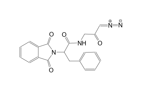 N-(3-diazo-2-oxopropyl)-2-(1,3-dioxo-1,3-dihydro-2H-isoindol-2-yl)-3-phenylpropanamide