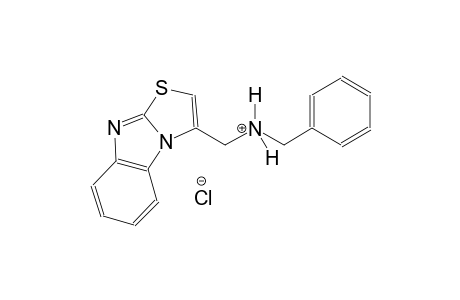 N-benzyl([1,3]thiazolo[3,2-a]benzimidazol-3-yl)methanaminium chloride