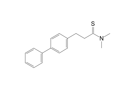 3-([1,1'-biphenyl]-4-yl)-N,N-dimethylpropanethioamide