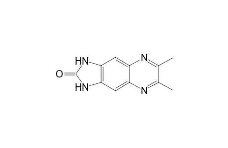 6,7-Dimethyl-1,3-dihydro-2H-imidazo[4,5-g]quinoxalin-2-one
