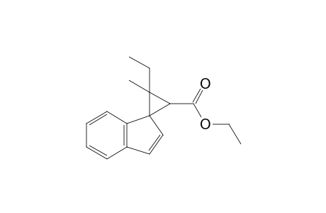 Ethyl spiro-[3'-methyl-3'-ethylcyclopropan-1',1-indene]-2-carboxylate
