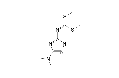 DIMETHYL-(3-DIMETHYLAMINO-1H-1,2,4-TRIAZOL-5-YL)-IMINODITHIOCARBONATE