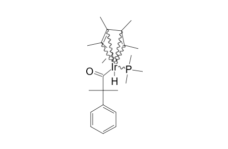 (ETA-C10H15)-(PME3)-IR-(H)-[C(O)-C(CH3)2-(C6H5)]