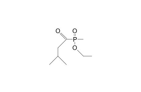 DL-Methyl-(3-methyl-1-oxo-butyl)-phosphinic acid, ethyl ester