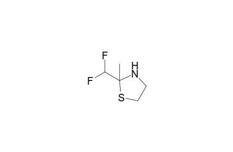 2-(Difluoromethyl)-2-methylthiazolidine