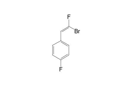 1-BROMO-1-FLUORO-2-(4-FLUOROPHENYL)-ETHENE;CIS-ISOMER