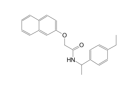 acetamide, N-[1-(4-ethylphenyl)ethyl]-2-(2-naphthalenyloxy)-