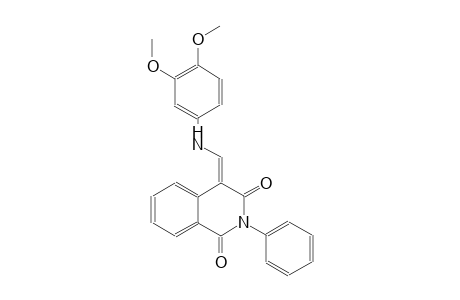 1,3(2H,4H)-isoquinolinedione, 4-[[(3,4-dimethoxyphenyl)amino]methylene]-2-phenyl-, (4E)-