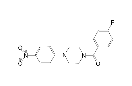 1-(4-fluorobenzoyl)-4-(4-nitrophenyl)piperazine