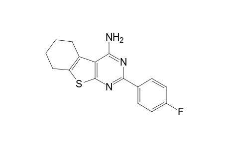 2-(4-Fluorophenyl)-5,6,7,8-tetrahydro[1]benzothieno[2,3-d]pyrimidin-4-amine