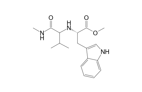 (2S)-3-(1H-indol-3-yl)-2-[[2-methyl-1-(methylcarbamoyl)propyl]amino]propionic acid methyl ester